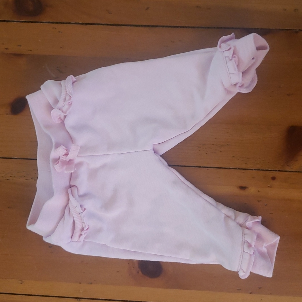 3/$10 - pink ruffle pants